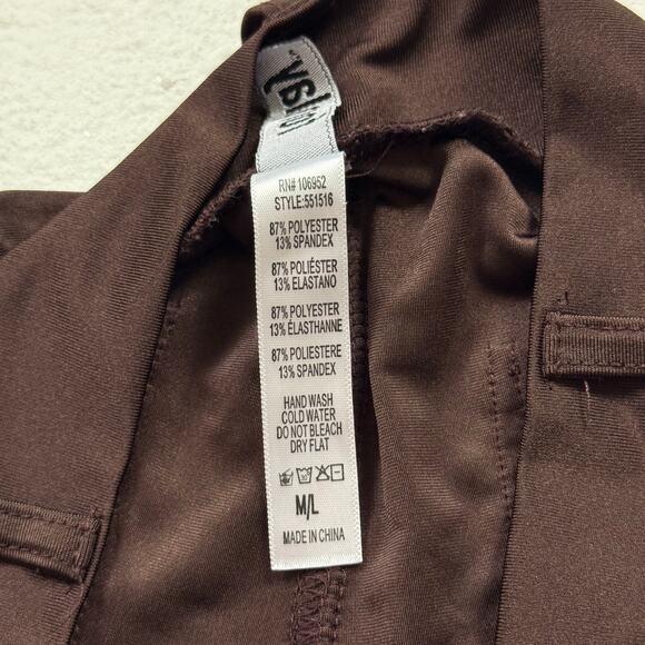 Forplay Dark Brown Stretch Booty Shorts, Size S/M - Picture 5 of 6